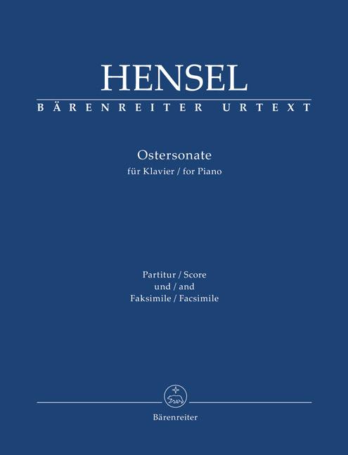 Cover: 9790006575879 | Ostersonate für Klavier | Spielpartitur | Fanny Hensel | Broschüre