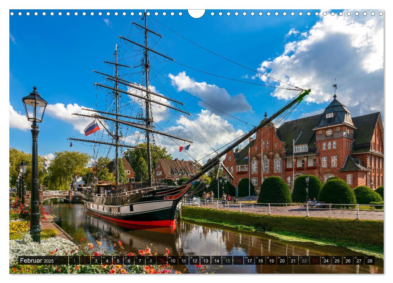 Bild: 9783435421435 | Papenburg - Venedig des Nordens (Wandkalender 2025 DIN A3 quer),...