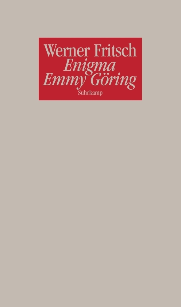 Cover: 9783518419519 | Enigma Emmy Göring | Werner Fritsch | Taschenbuch | 51 S. | Deutsch