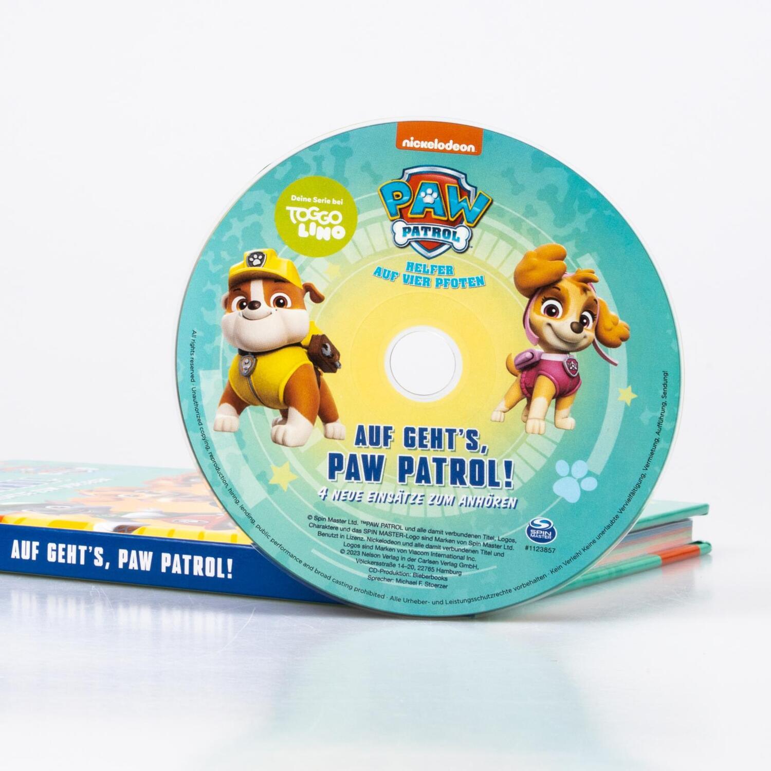 Bild: 9783845122489 | PAW Patrol Geschichtenbuch: Auf geht's PAW Patrol! | Buch | PAW Patrol