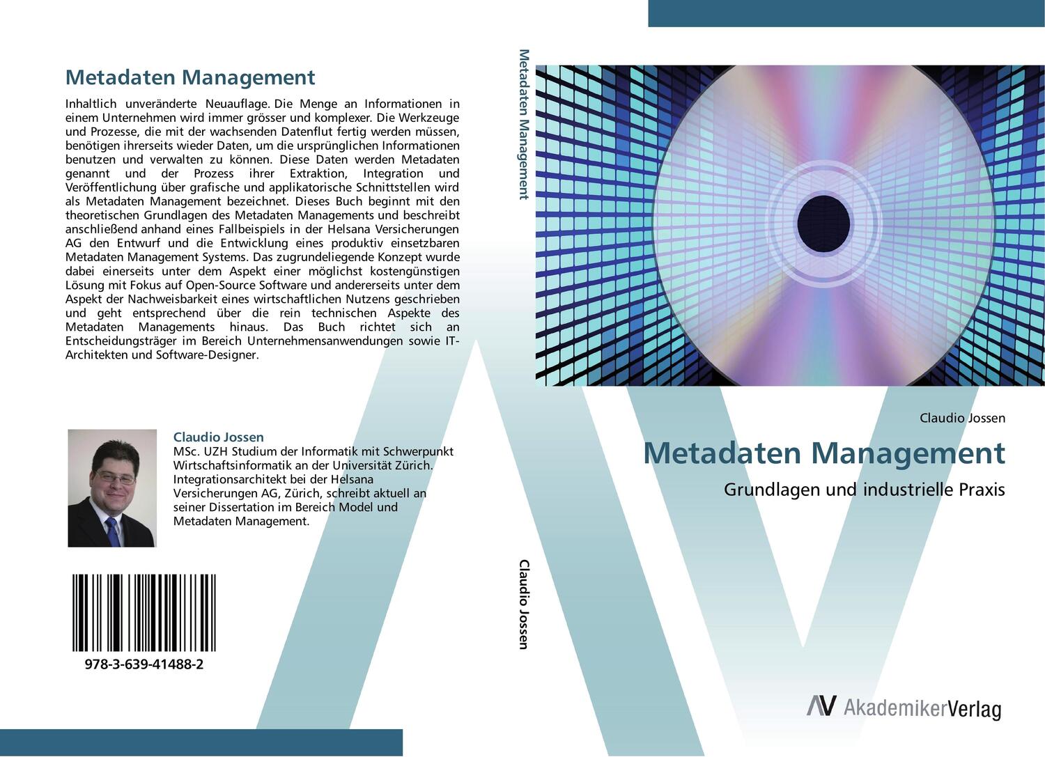 Cover: 9783639414882 | Metadaten Management | Grundlagen und industrielle Praxis | Jossen