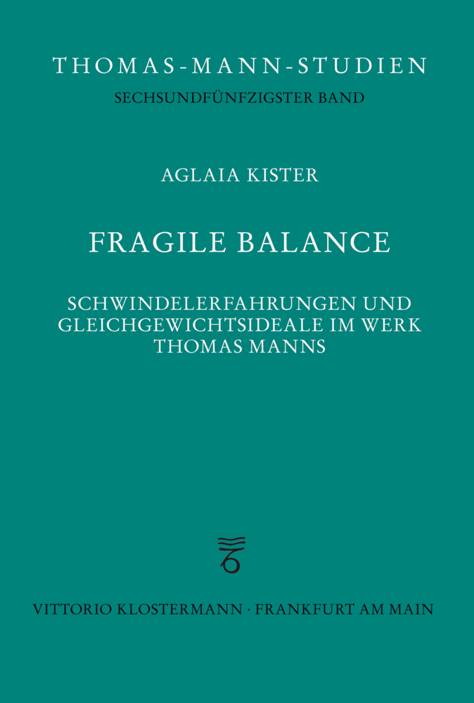 Cover: 9783465017820 | Fragile Balance | Aglaia Kister | Buch | 364 S. | Deutsch | 2020