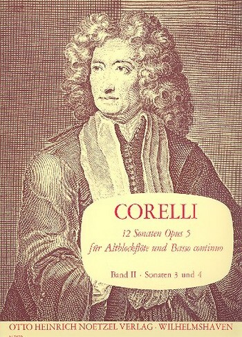 Cover: 9790204535392 | 12 Sonaten Op.5 Heft 2 | Sonaten 3 und 4 | Arcangelo Corelli | Buch