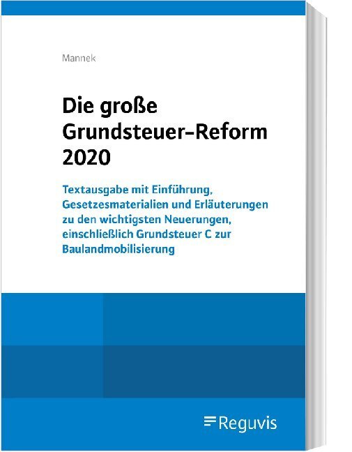 Cover: 9783846211489 | Die große Grundsteuer-Reform 2020 | Wilfried Mannek | Taschenbuch