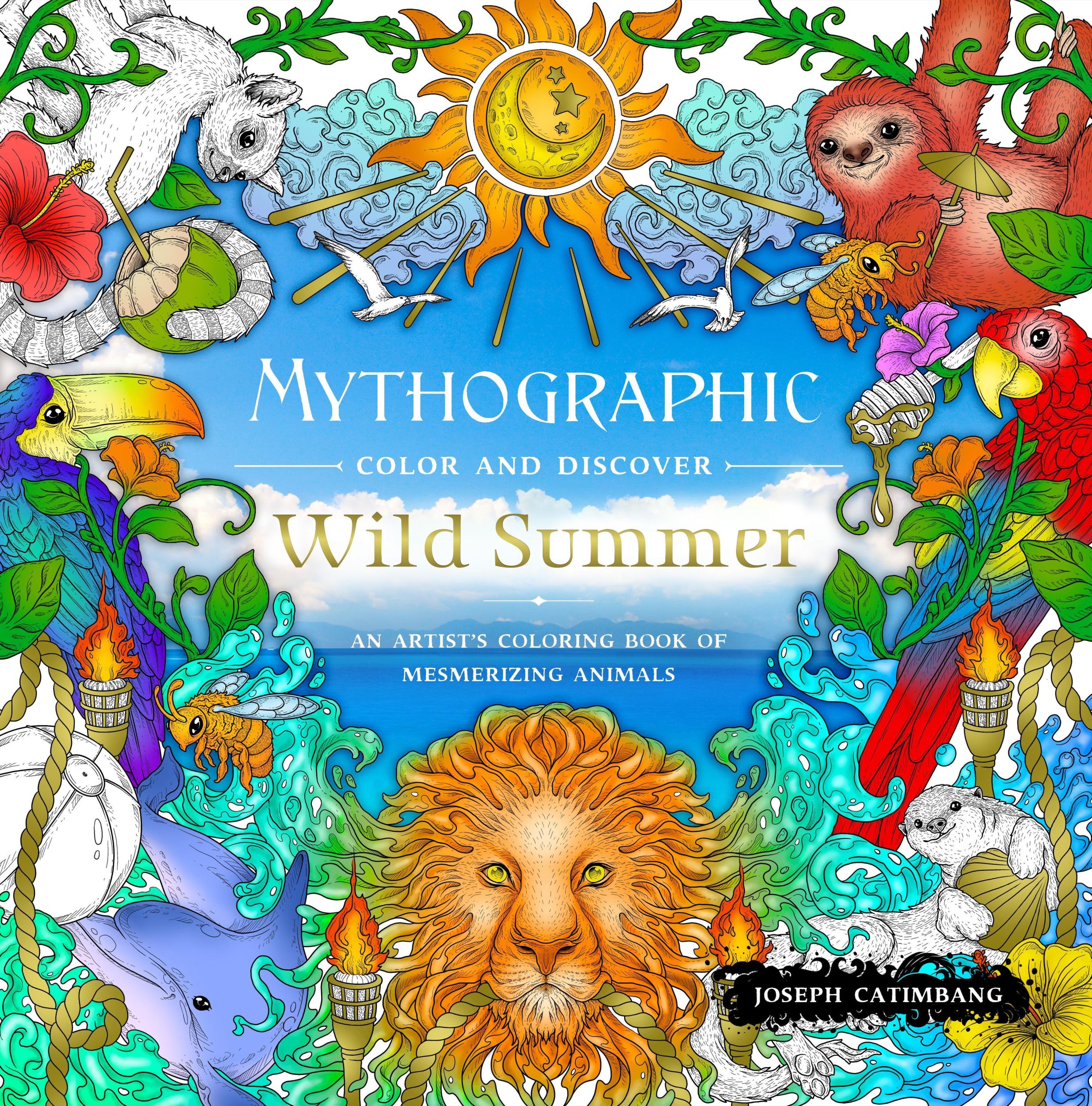 Cover: 9781250335036 | Mythographic Color and Discover: Wild Summer | Joseph Catimbang | Buch