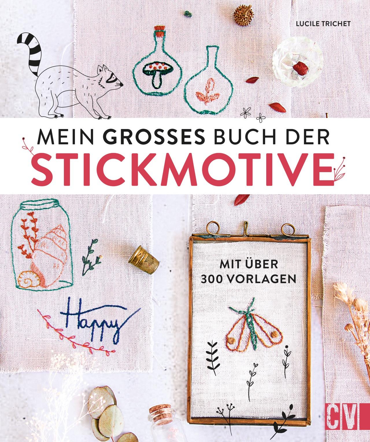 Cover: 9783841065551 | Mein großes Buch der Stickmotive | Mit über 300 Vorlagen | Trichet