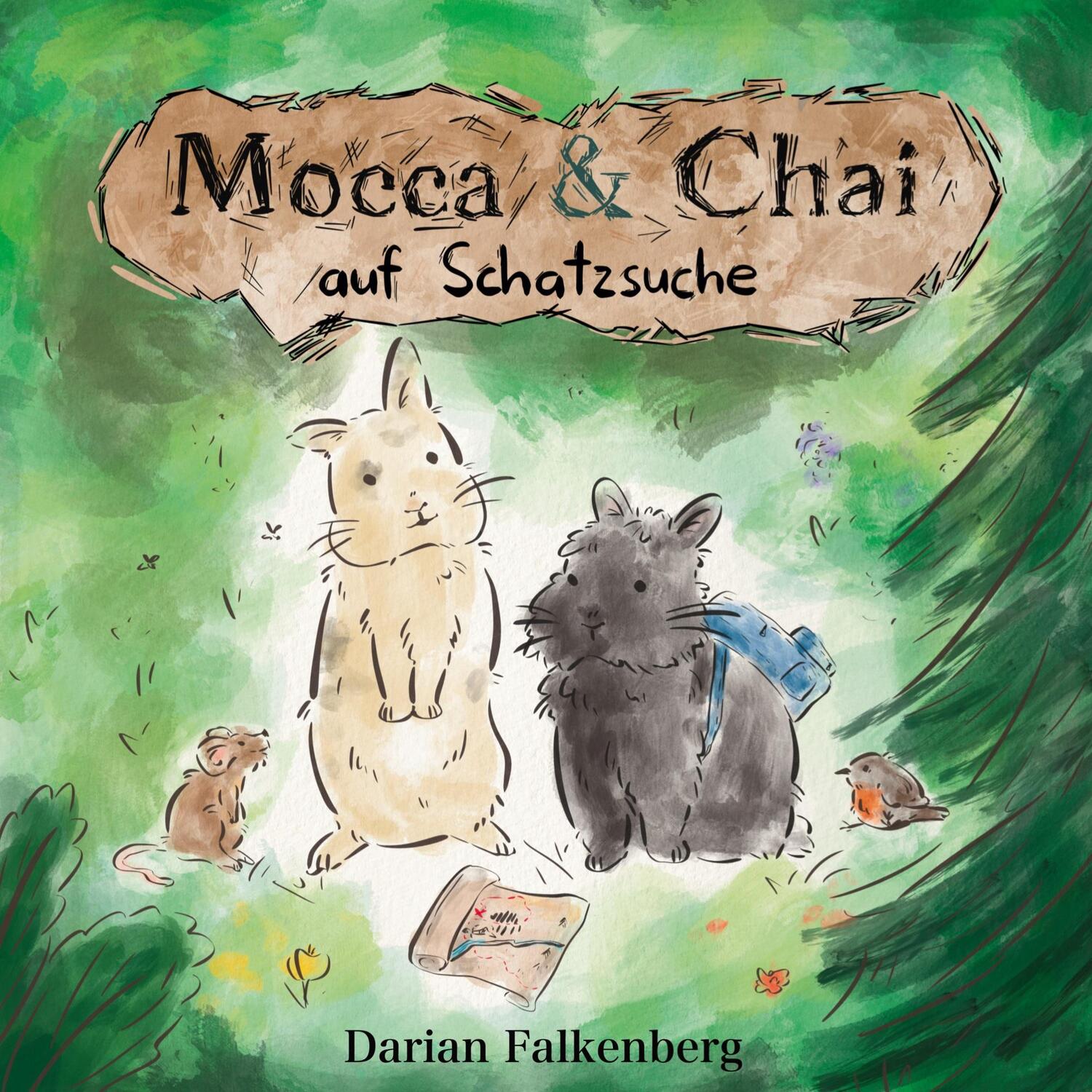 Cover: 9783758372582 | Mocca und Chai | auf Schatzsuche | Darian Falkenberg | Taschenbuch