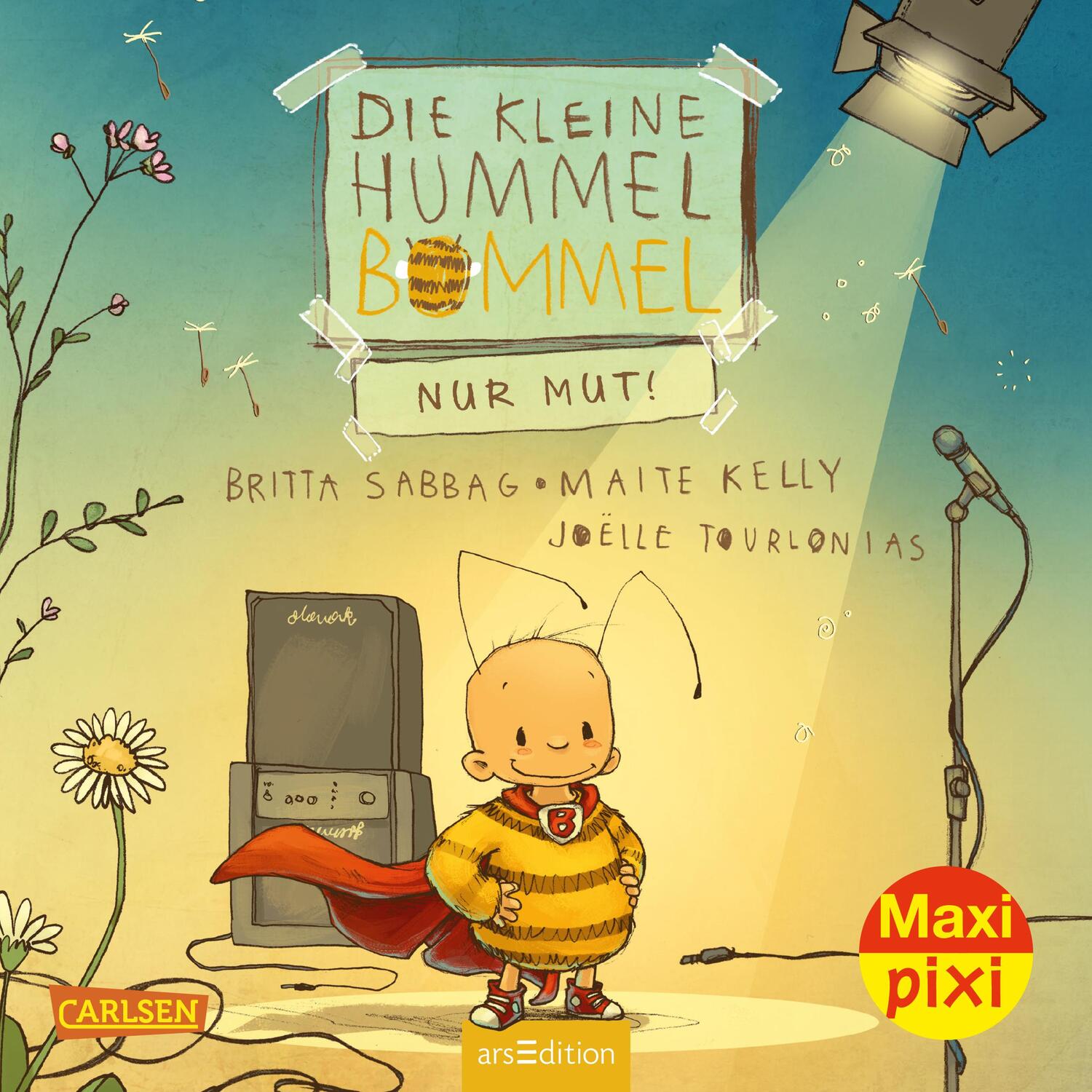 Cover: 9783551059642 | Maxi Pixi 415: VE 5: Die kleine Hummel Bommel - Nur Mut! (5 Exemplare)