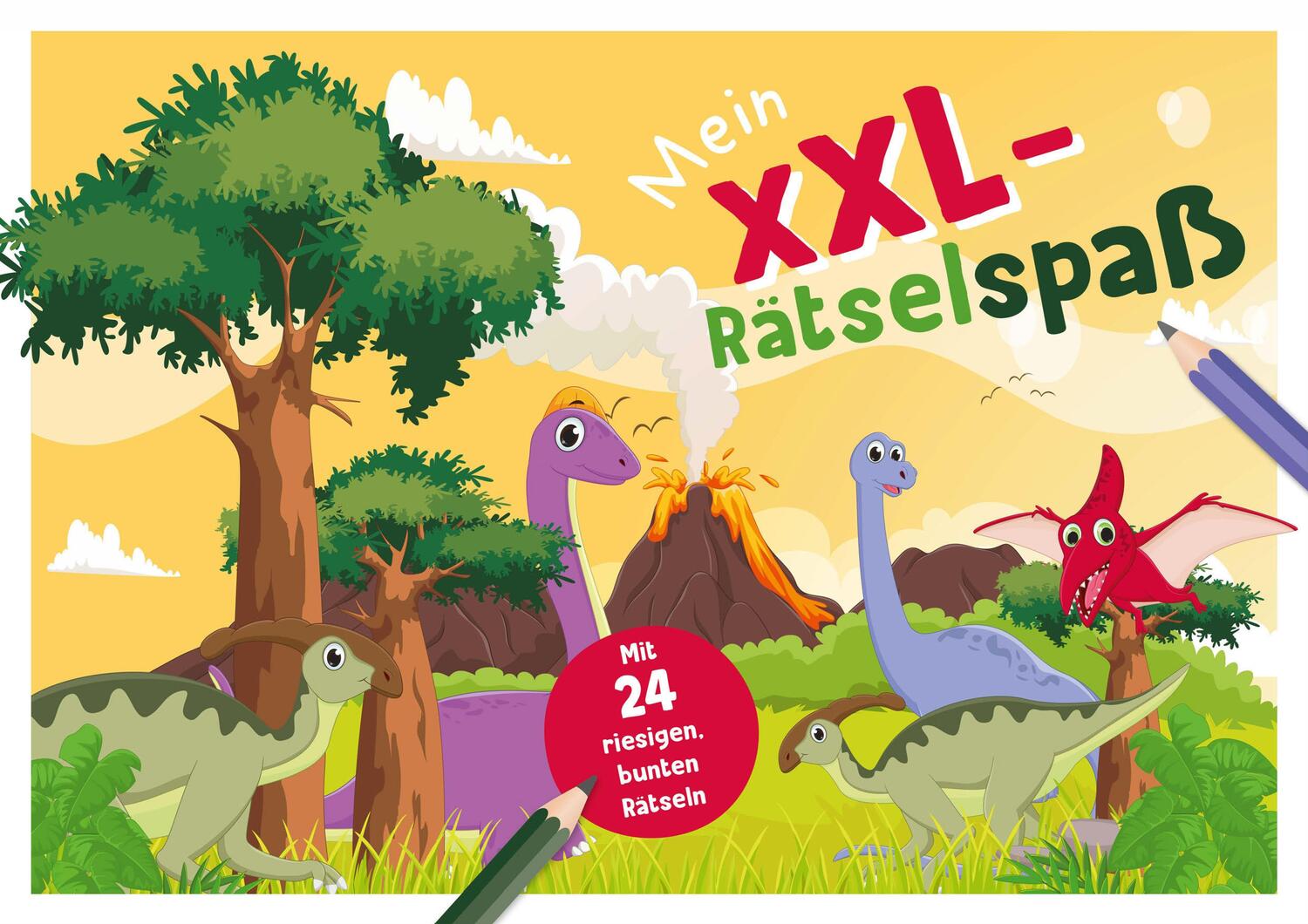 Cover: 9783849931933 | Mein XXL-Rätselblock Dinosaurier | Taschenbuch | 48 S. | Deutsch