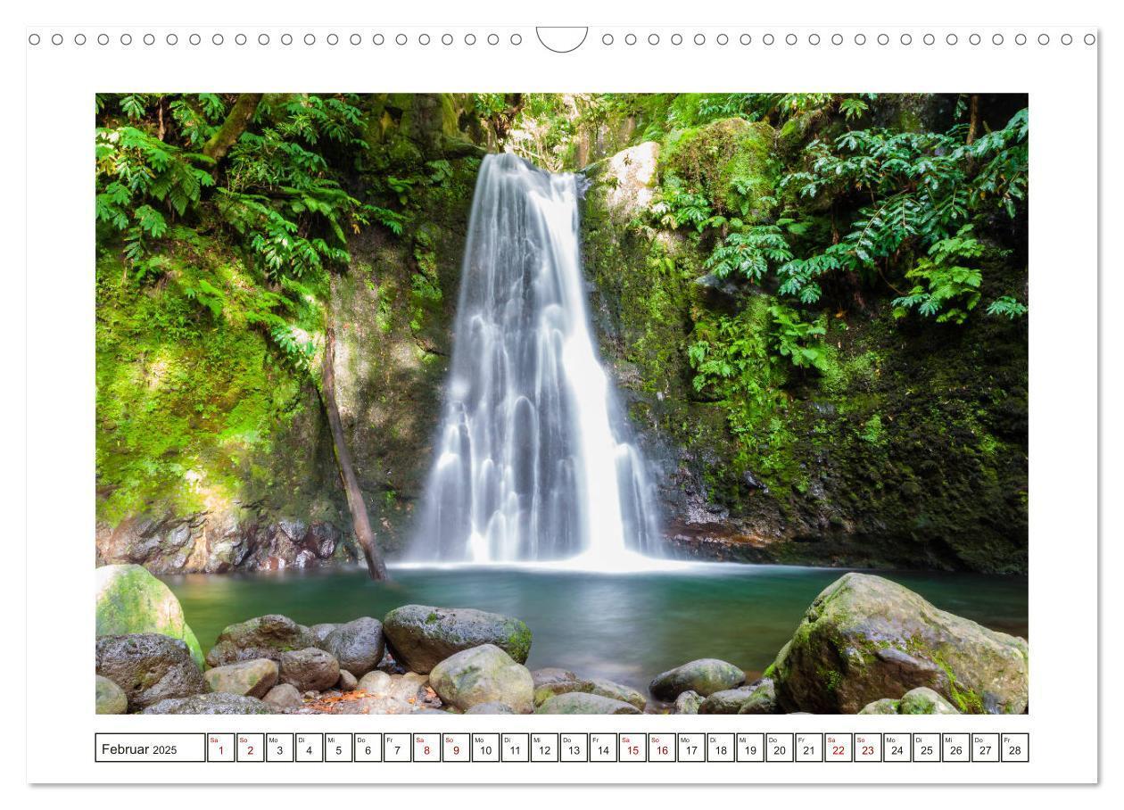 Bild: 9783435348107 | São Miguel - Naturschönheit der Azoren (Wandkalender 2025 DIN A3...