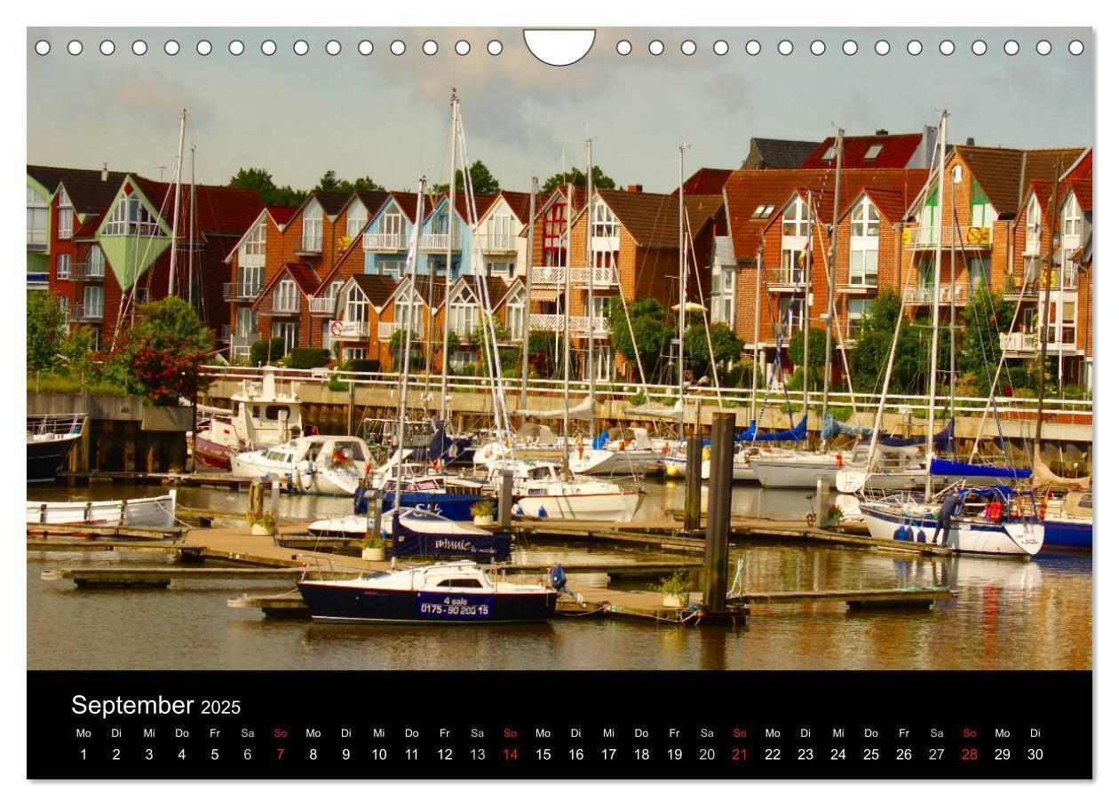 Bild: 9783435765393 | Cuxhaven an der Nordsee (Wandkalender 2025 DIN A4 quer), CALVENDO...