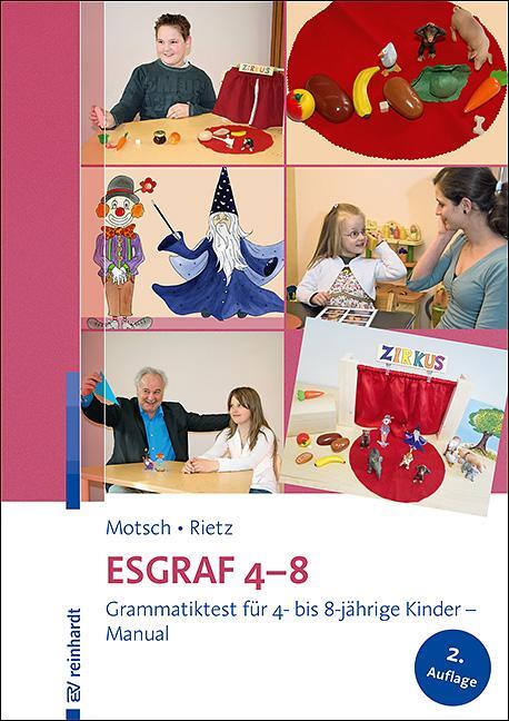 Cover: 9783497029037 | ESGRAF 4-8 | Grammatiktest für 4- bis 8-jährige Kinder - Manual | Buch