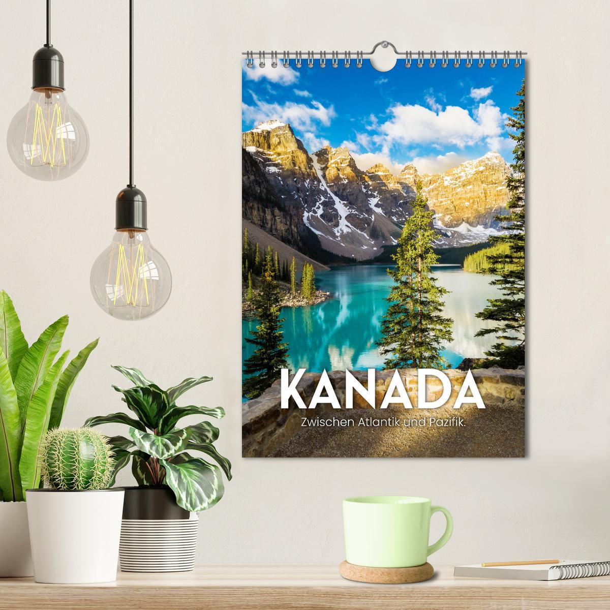 Bild: 9783435915415 | Kanada - Zwischen Atlantik und Pazifik. (Wandkalender 2025 DIN A4...