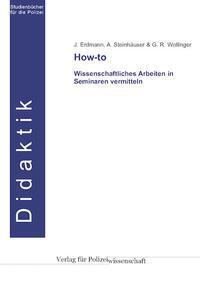 Cover: 9783866767393 | How-to | Wissenschaftliches Arbeiten in Seminaren vermitteln | Buch
