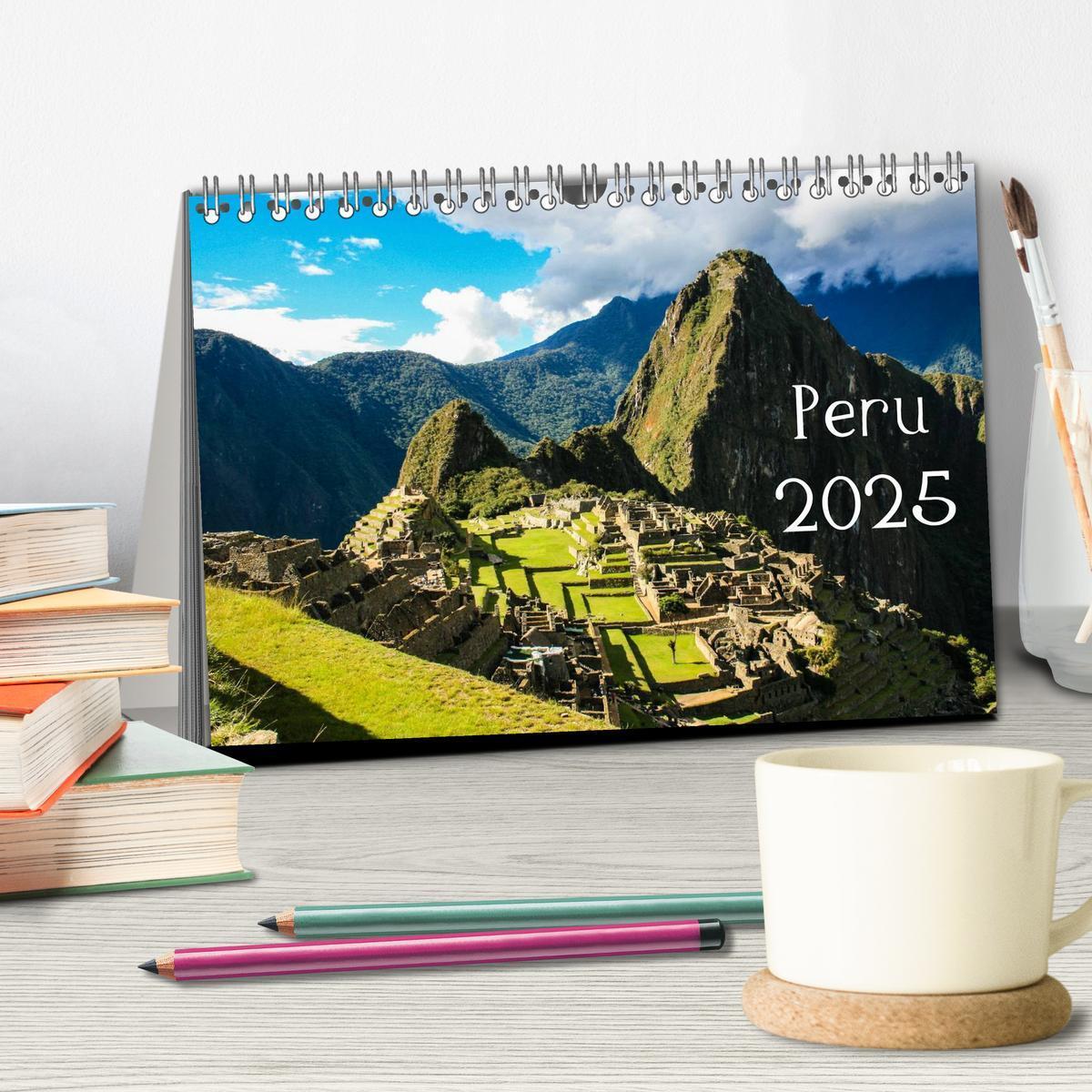 Bild: 9783435750122 | Peru 2025 (Tischkalender 2025 DIN A5 quer), CALVENDO Monatskalender