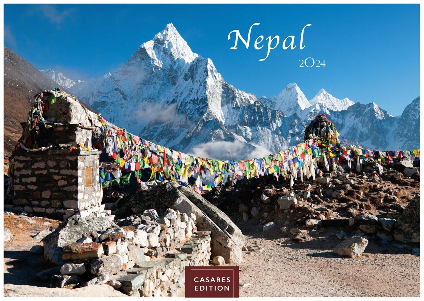 Cover: 9789918620883 | Nepal 2024 L 35x50cm | Kalender | 14 S. | Deutsch | 2024
