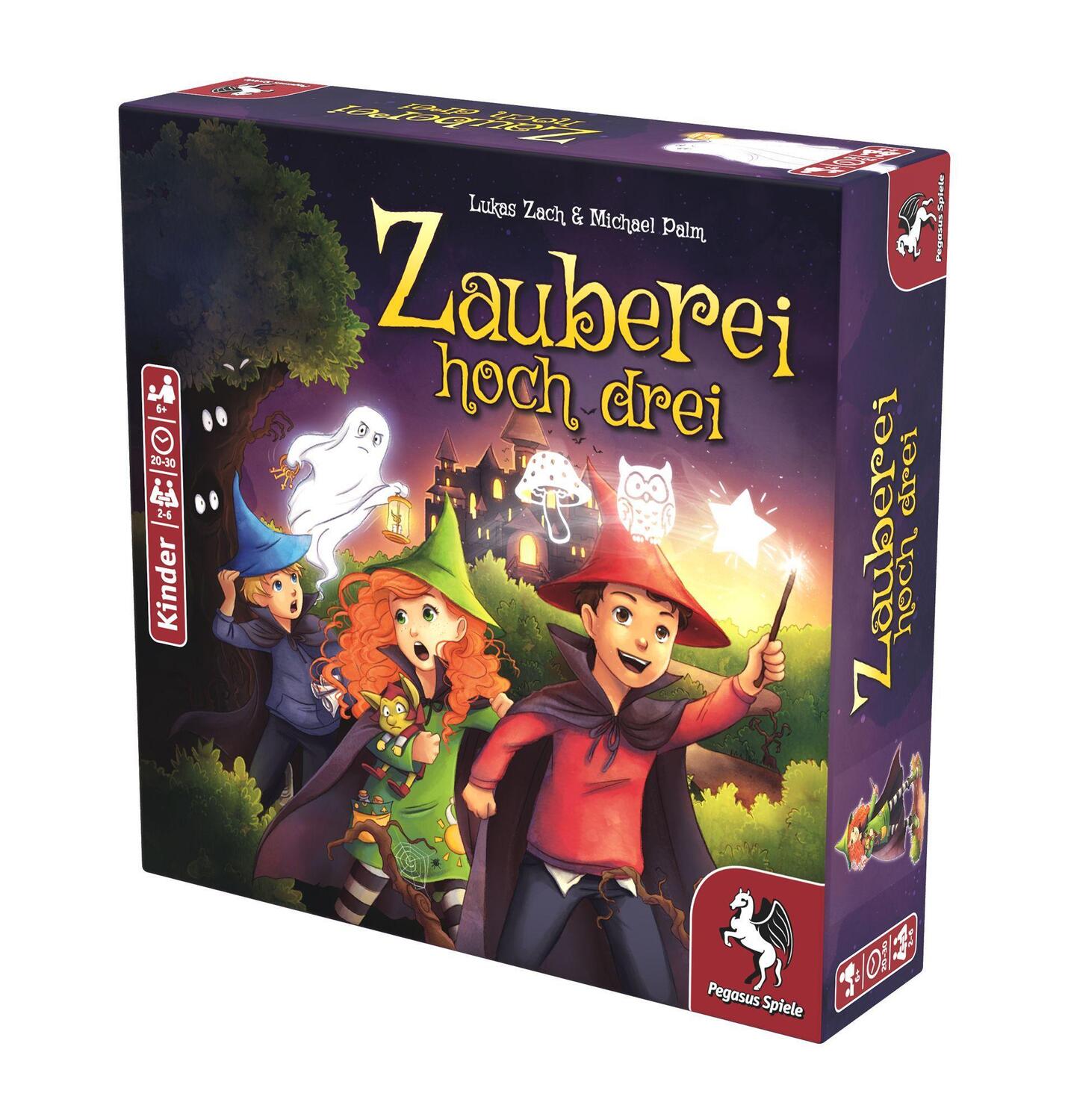 Bild: 4250231711022 | Zauberei hoch drei | Lukas Zach | Spiel | 66013G | Deutsch | 2016