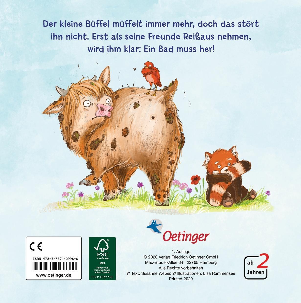 Rückseite: 9783789109966 | Der kleine Müffelbüffel | Susanne Weber | Buch | PAPPE | 16 S. | 2020