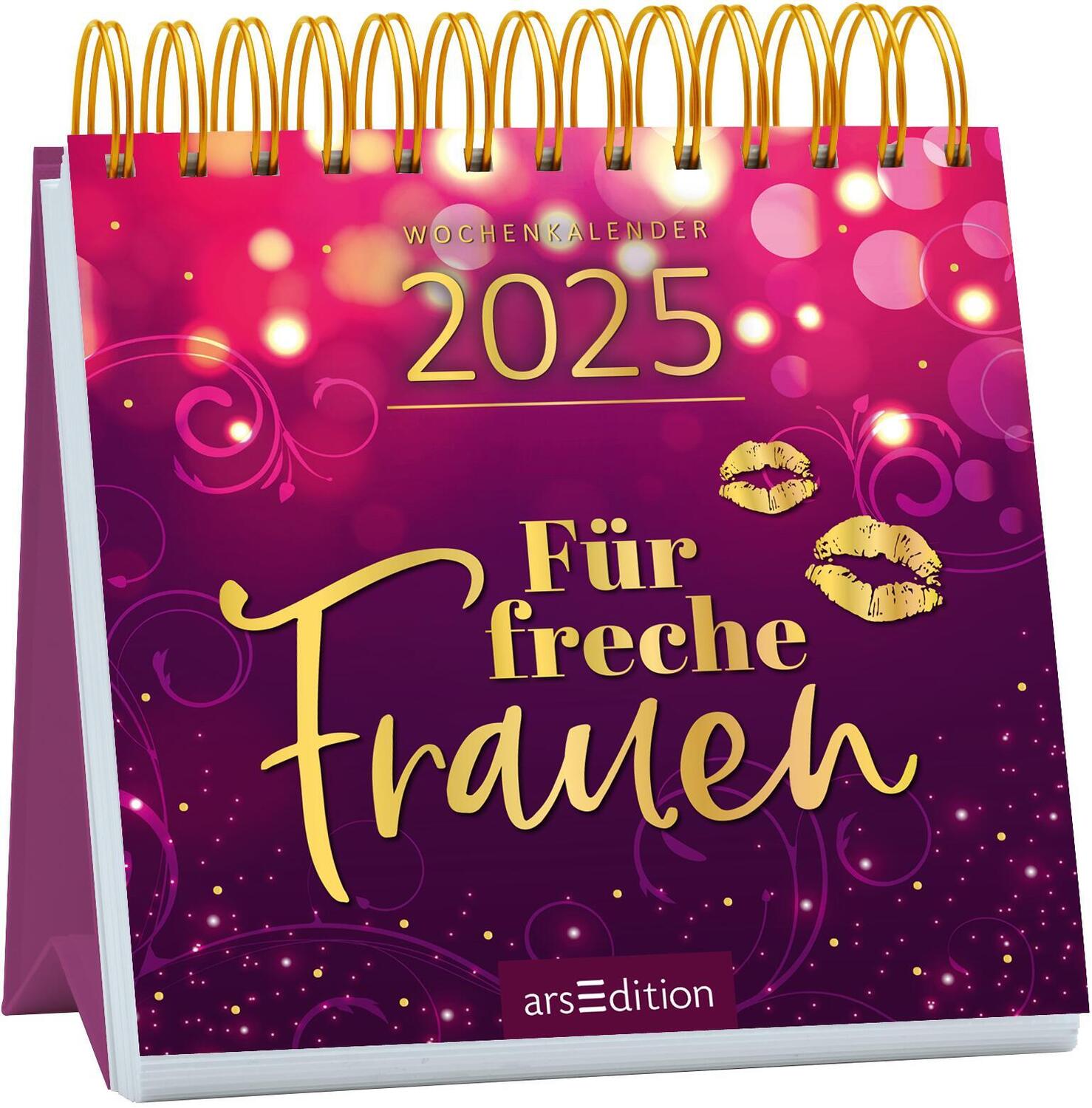 Cover: 4014489133117 | Mini-Wochenkalender Für freche Frauen 2025 | Kalender | 108 S. | 2025
