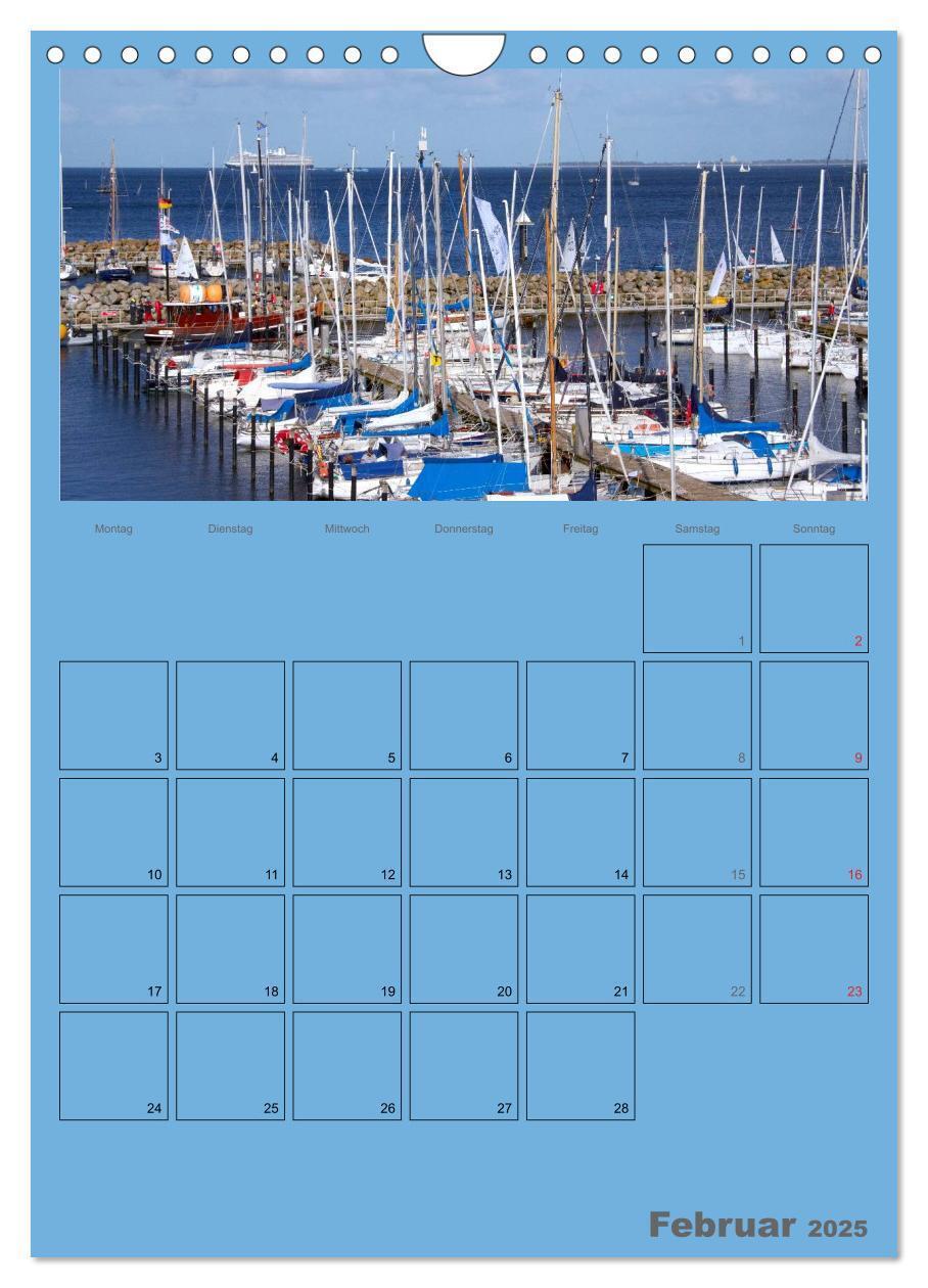 Bild: 9783457069837 | Rund um die Kieler Förde / Planer (Wandkalender 2025 DIN A4 hoch),...