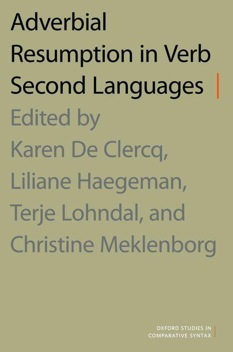 Cover: 9780197651155 | Adverbial Resumption in Verb Second Languages | Clercq (u. a.) | Buch