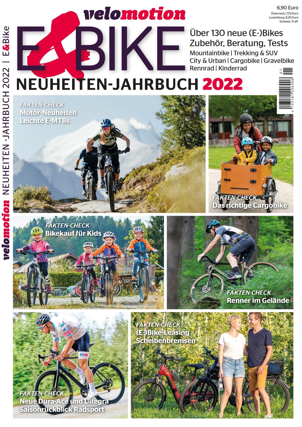 Cover: 9783942596459 | Velomotion E-Bike Neuheiten-Jahrbuch 2022 | Marcus Degen | Taschenbuch