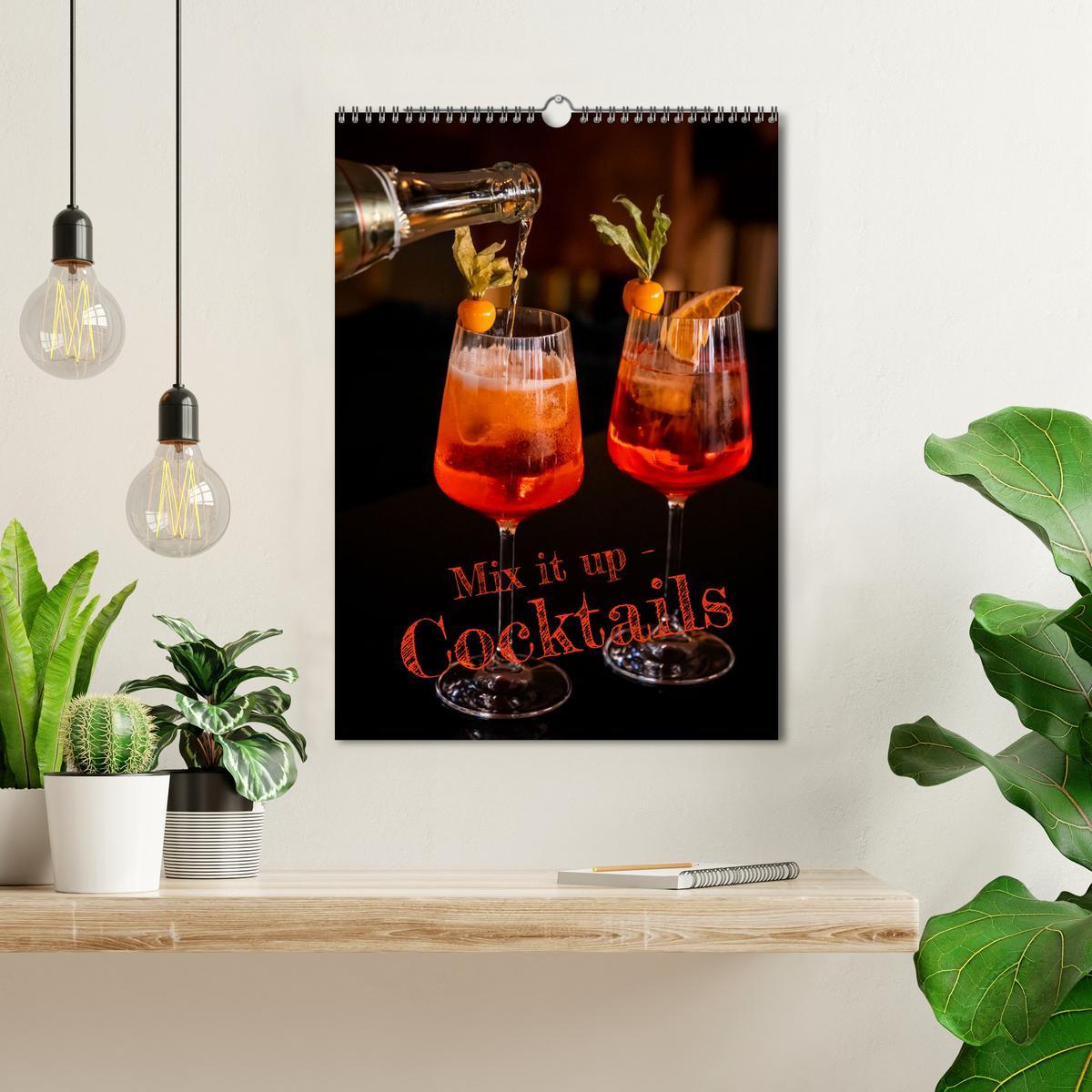 Bild: 9783457220733 | Mix it up - Cocktails (Wandkalender 2025 DIN A3 hoch), CALVENDO...