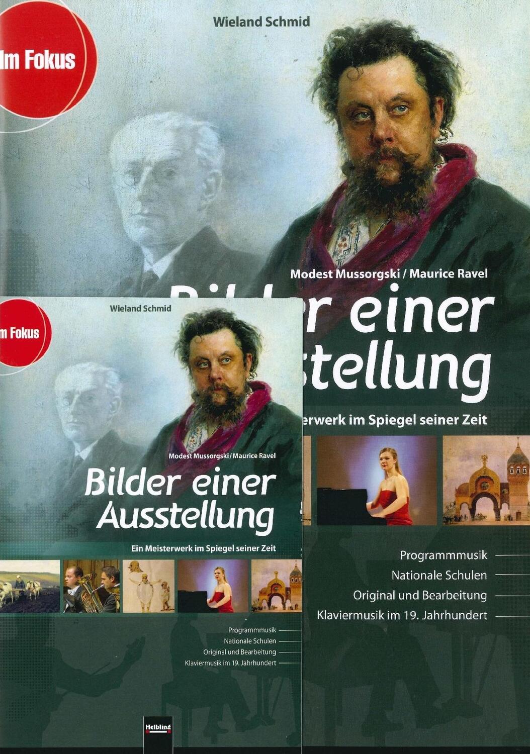Cover: 9783850618496 | Bilder einer Ausstellung - Modest Mussorgski / Maurice Ravel. Heft...
