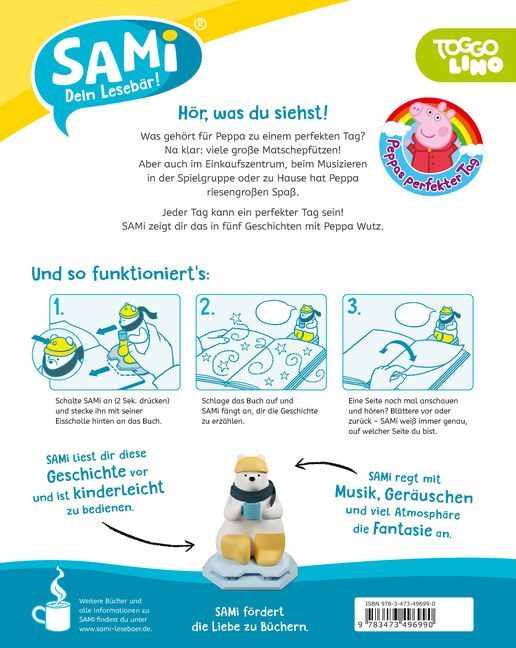 Bild: 9783473496990 | SAMi - Peppa Pig - Peppas perfekter Tag | Carla Felgentreff | Buch