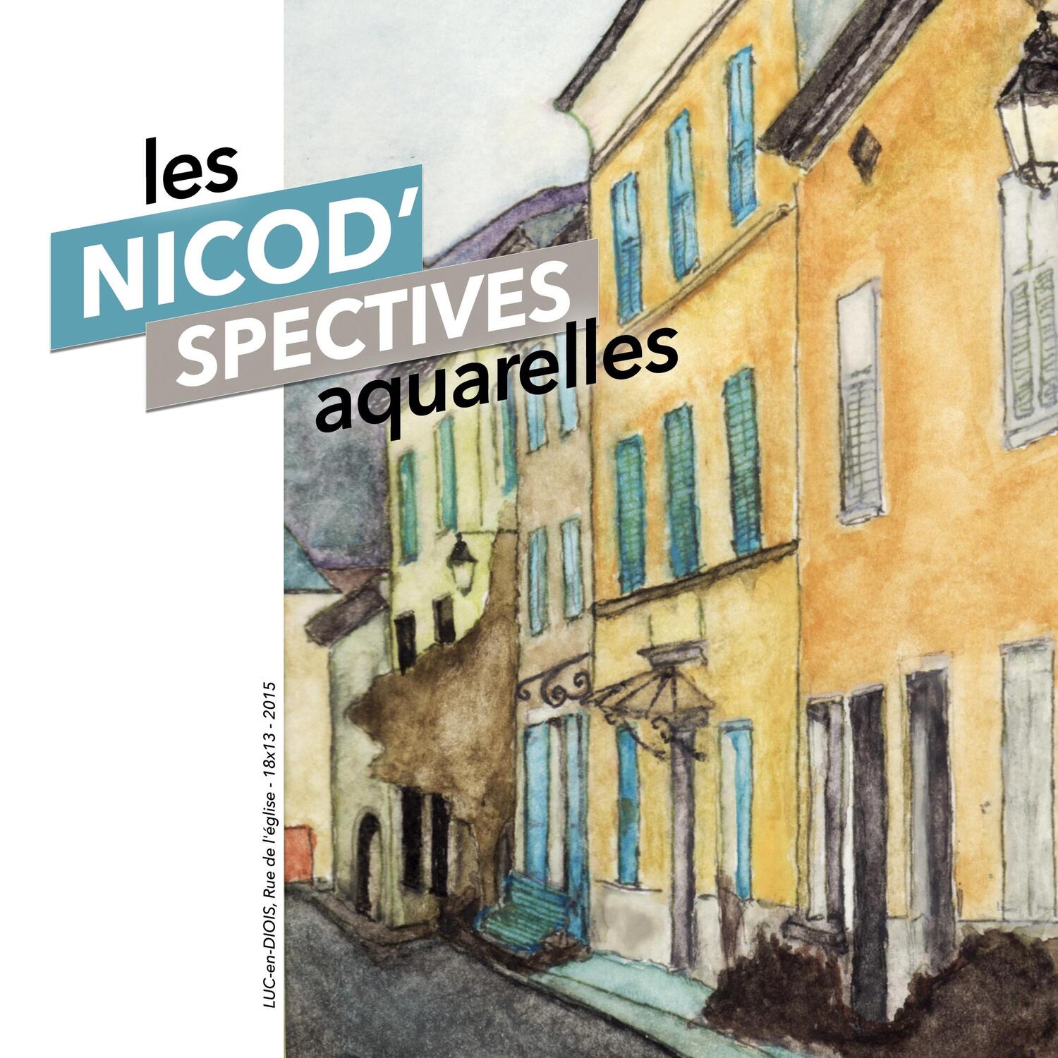 Cover: 9782322482931 | Les nicod'spectives | Aquarelles | Guy Nicod | Buch | Französisch