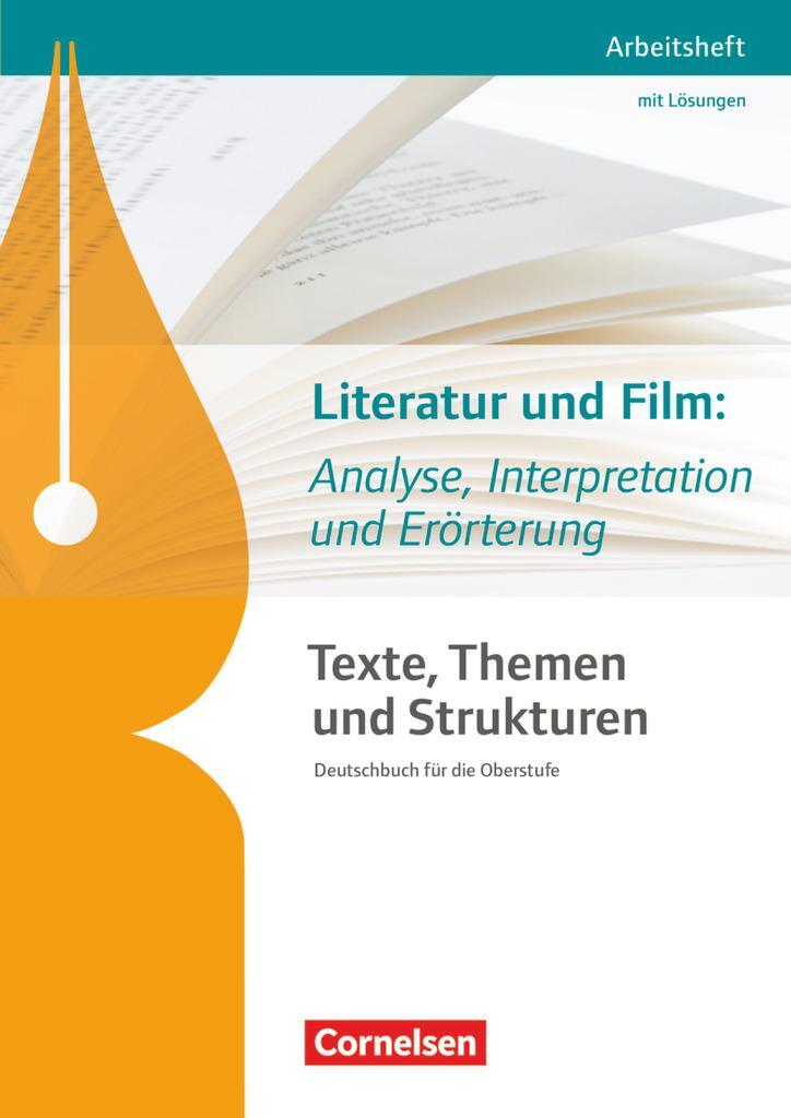 Cover: 9783464612484 | Texte, Themen und Strukturen. Literatur und Film: Analyse,...
