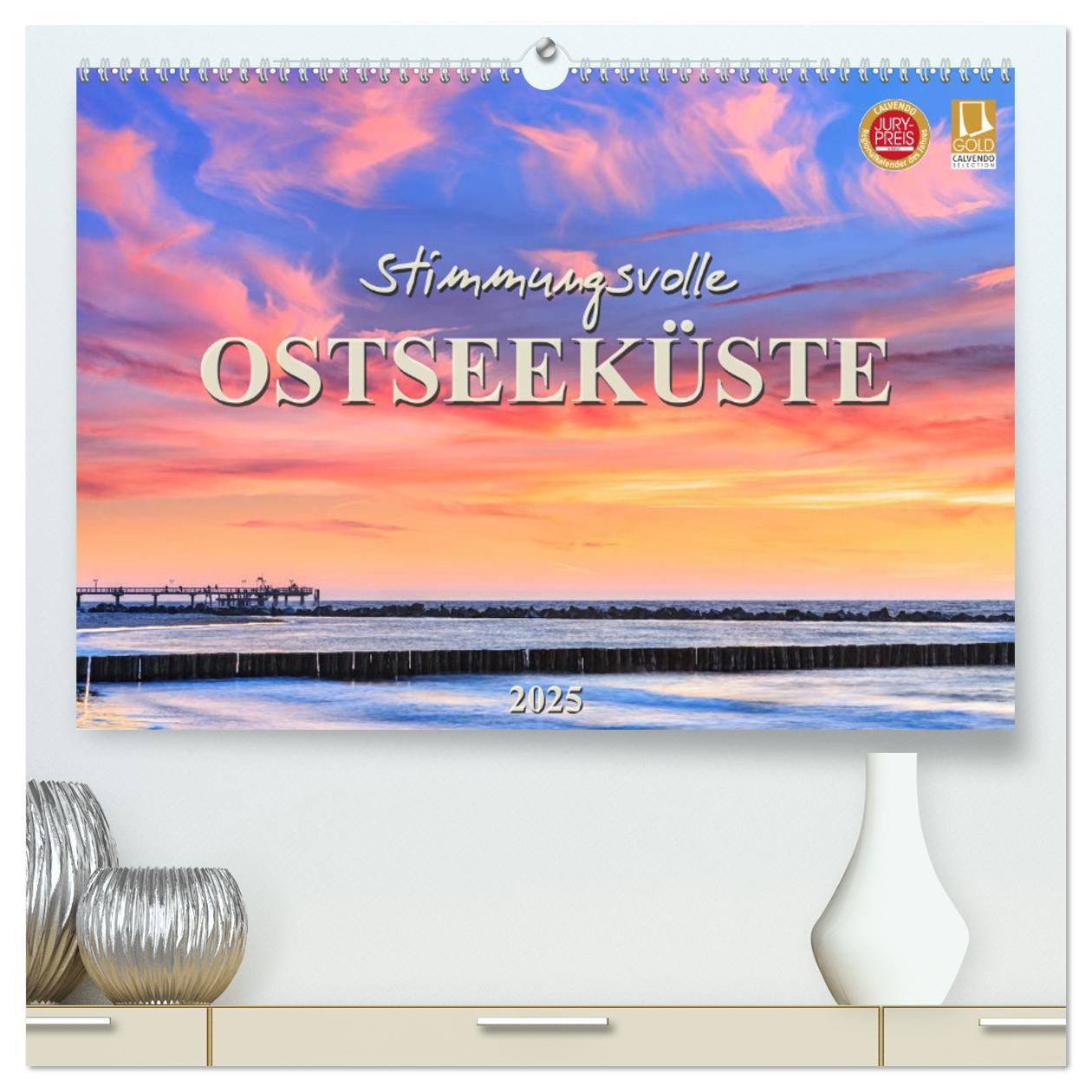 Cover: 9783435467891 | Stimmungsvolle Ostseeküste 2025 (hochwertiger Premium Wandkalender...