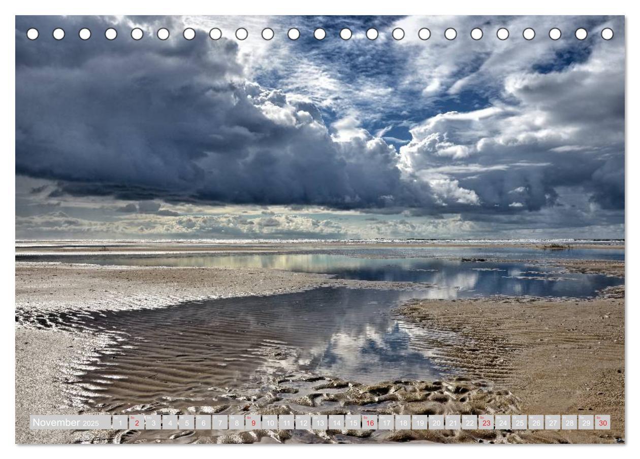 Bild: 9783435714285 | Amrum, die Perle in der Nordsee (Tischkalender 2025 DIN A5 quer),...