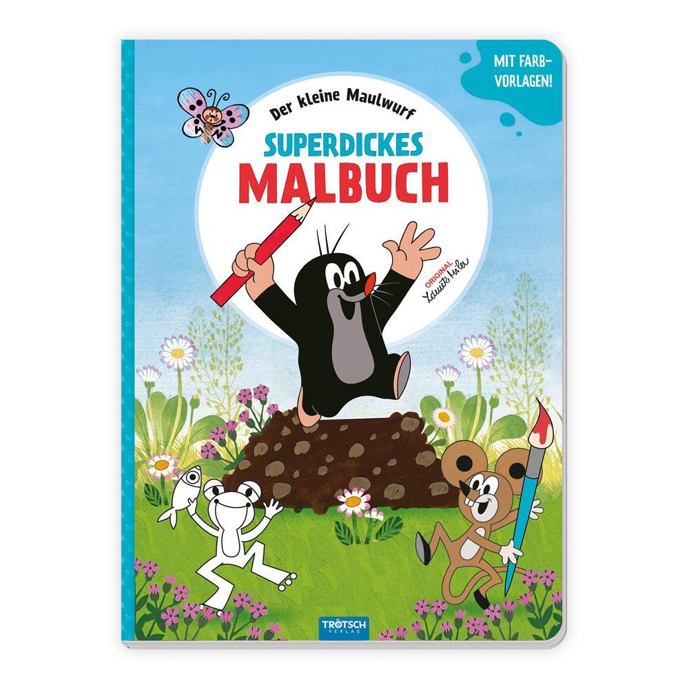 Cover: 9783988023605 | Trötsch Der kleine Maulwurf Superdickes Malbuch Ausmalbuch | KG | 2024