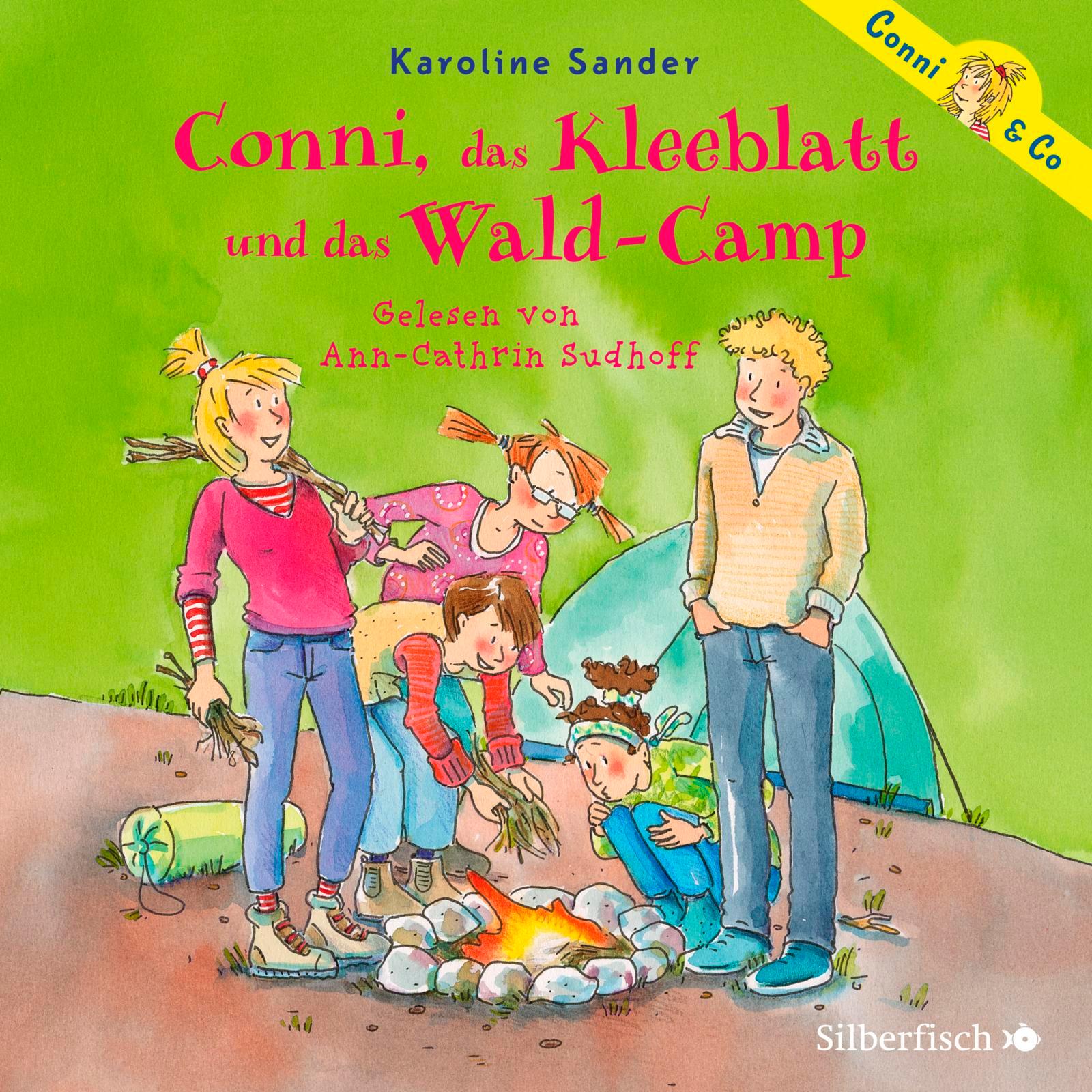 Cover: 9783867423786 | Conni, das Kleeblatt und das Wald-Camp (Conni &amp; Co 14) | 2 CDs | CD