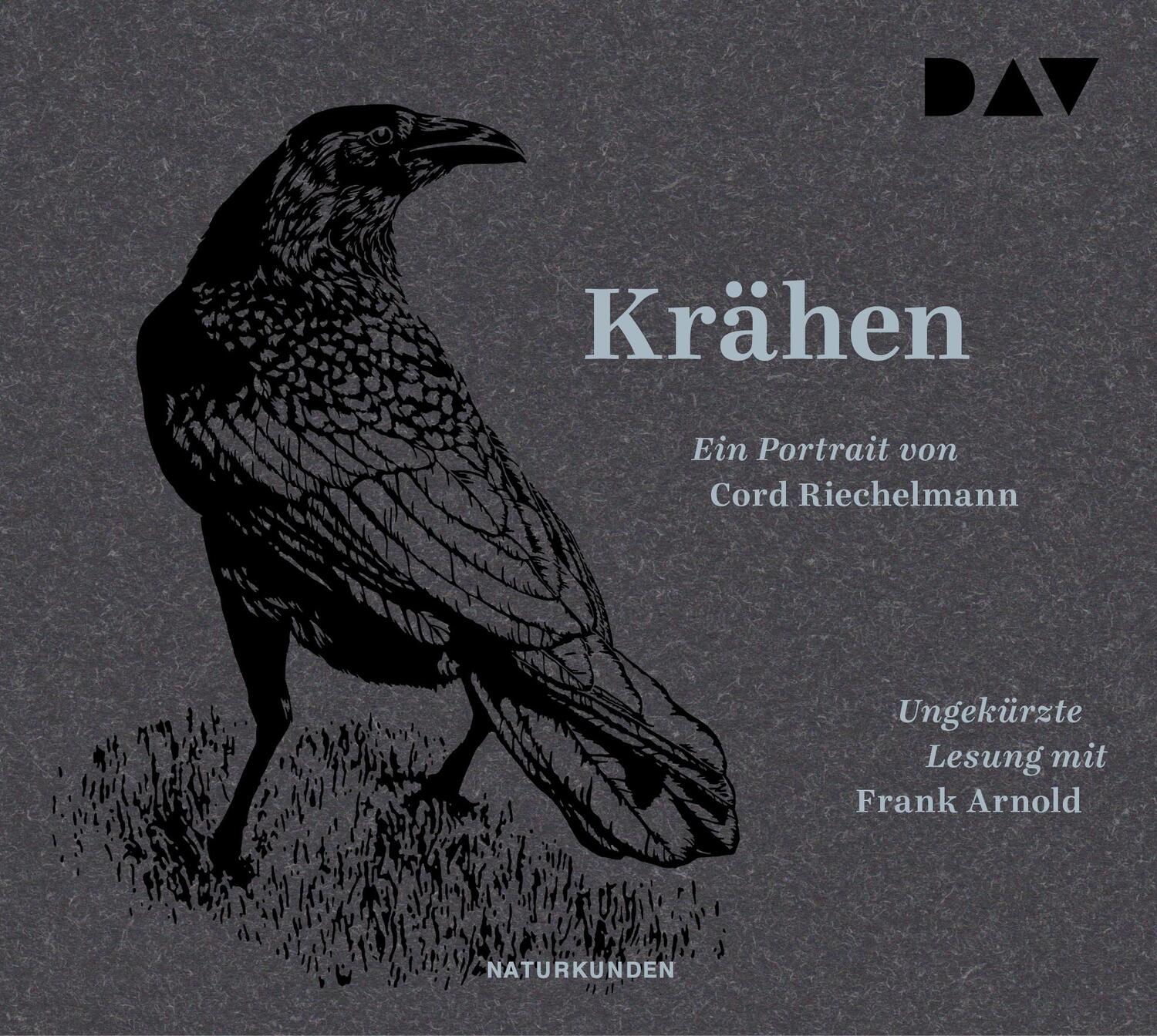 Cover: 9783742415103 | Krähen. Ein Portrait | Ungekürzte Lesung mit Frank Arnold (3 CDs) | CD