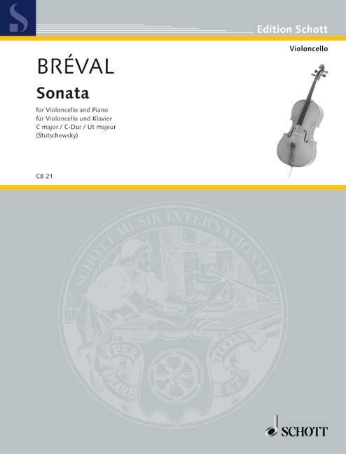 Cover: 9783795795863 | Sonata C-Dur aus op. 40. Violoncello und Klavier. | Broschüre | 1985