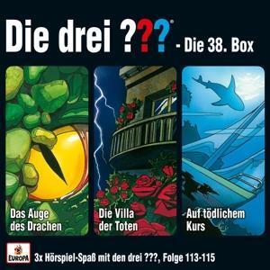 Cover: 889854155926 | Die drei ??? - Box 38 (Folgen 113-115) (drei Fragezeichen) | Audio-CD