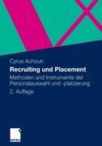 Cover: 9783834921406 | Recruiting und Placement | Cyrus Achouri | Taschenbuch | Paperback