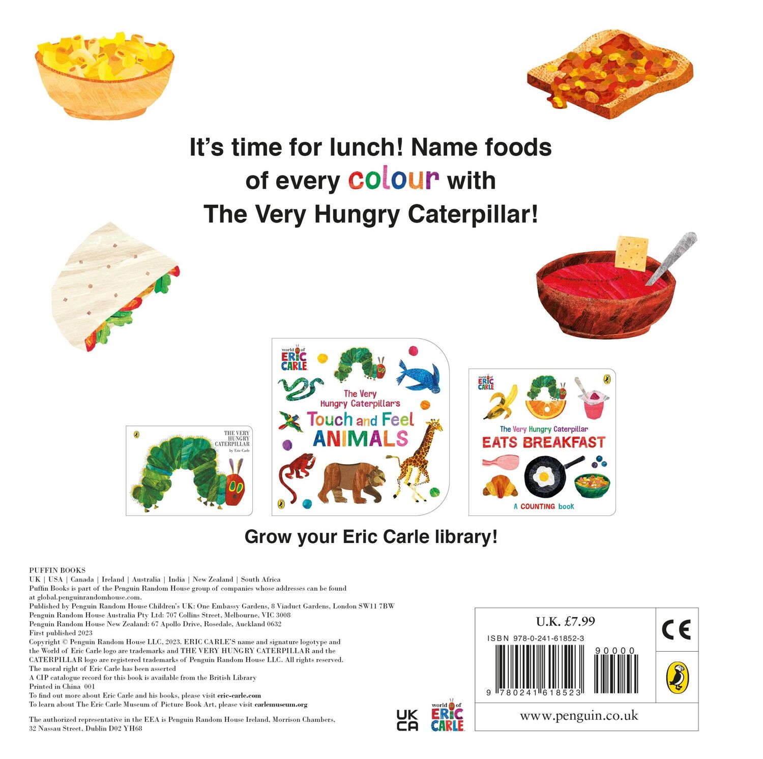 Rückseite: 9780241618523 | The Very Hungry Caterpillar Eats Lunch | Eric Carle | Buch | Englisch