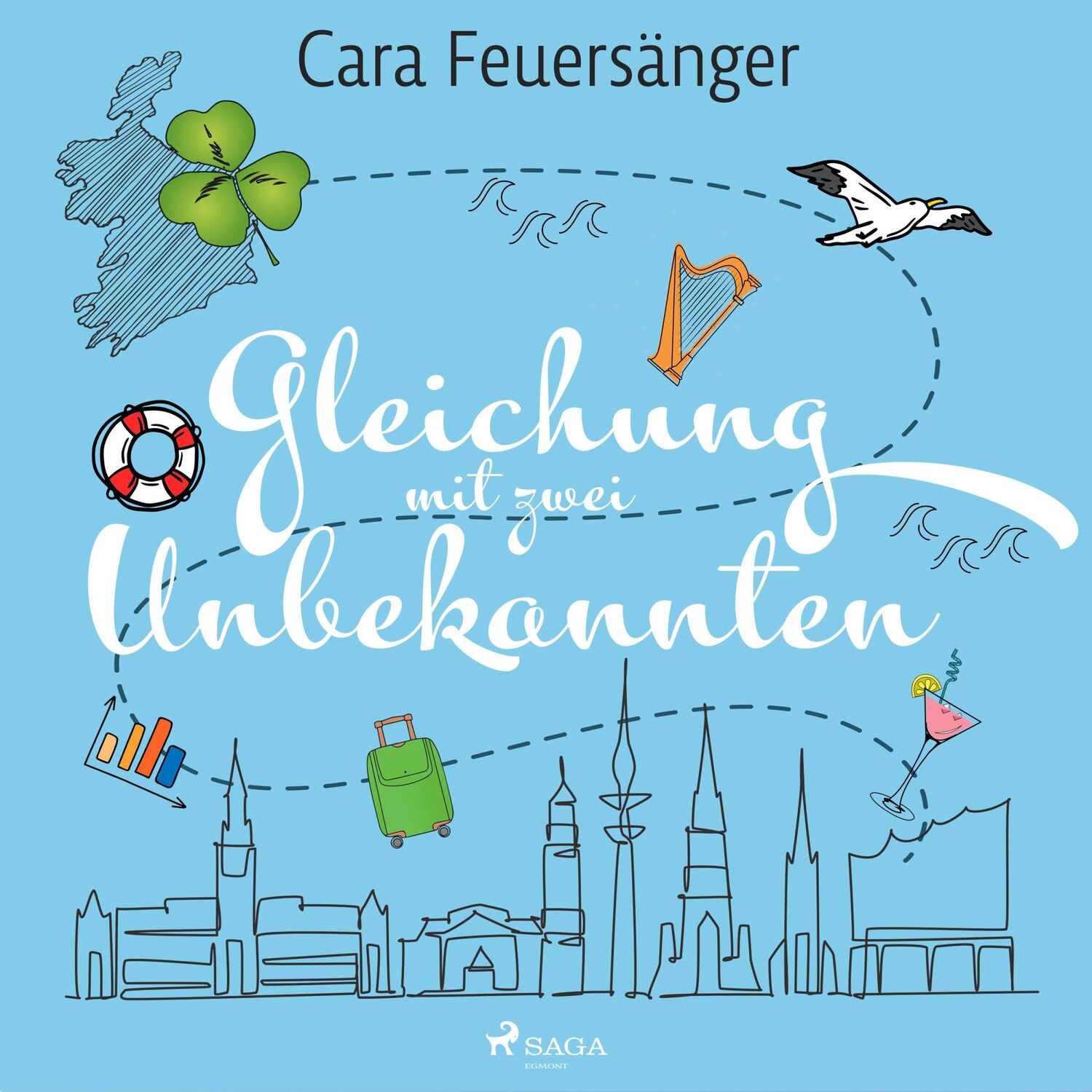 Cover: 9783869749976 | Gleichung mit zwei Unbekannten | Cara Feuersänger | MP3 | 387 Min.