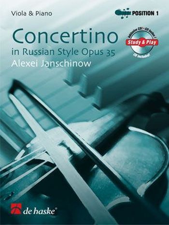 Cover: 9789043120548 | Concertino in Russian Style Opus 35 | Alexei Janschinow | Buch + CD