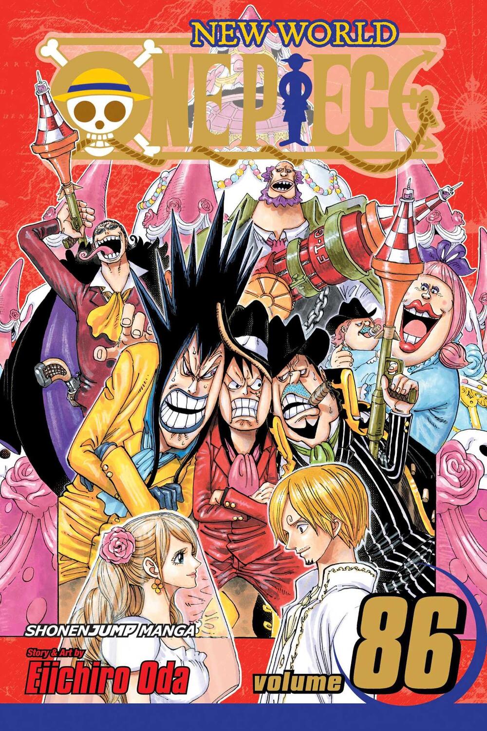Cover: 9781974700424 | One Piece, Vol. 86 | Emperor Assassination Plan | Eiichiro Oda | Buch