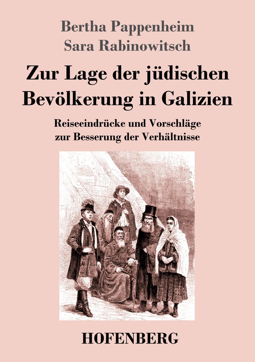 Cover: 9783743739307 | Zur Lage der jüdischen Bevölkerung in Galizien | Pappenheim (u. a.)