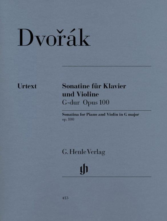 Cover: 9790201804132 | Dvorák, Antonín - Violinsonatine G-dur op. 100 | Antonín Dvorák | Buch