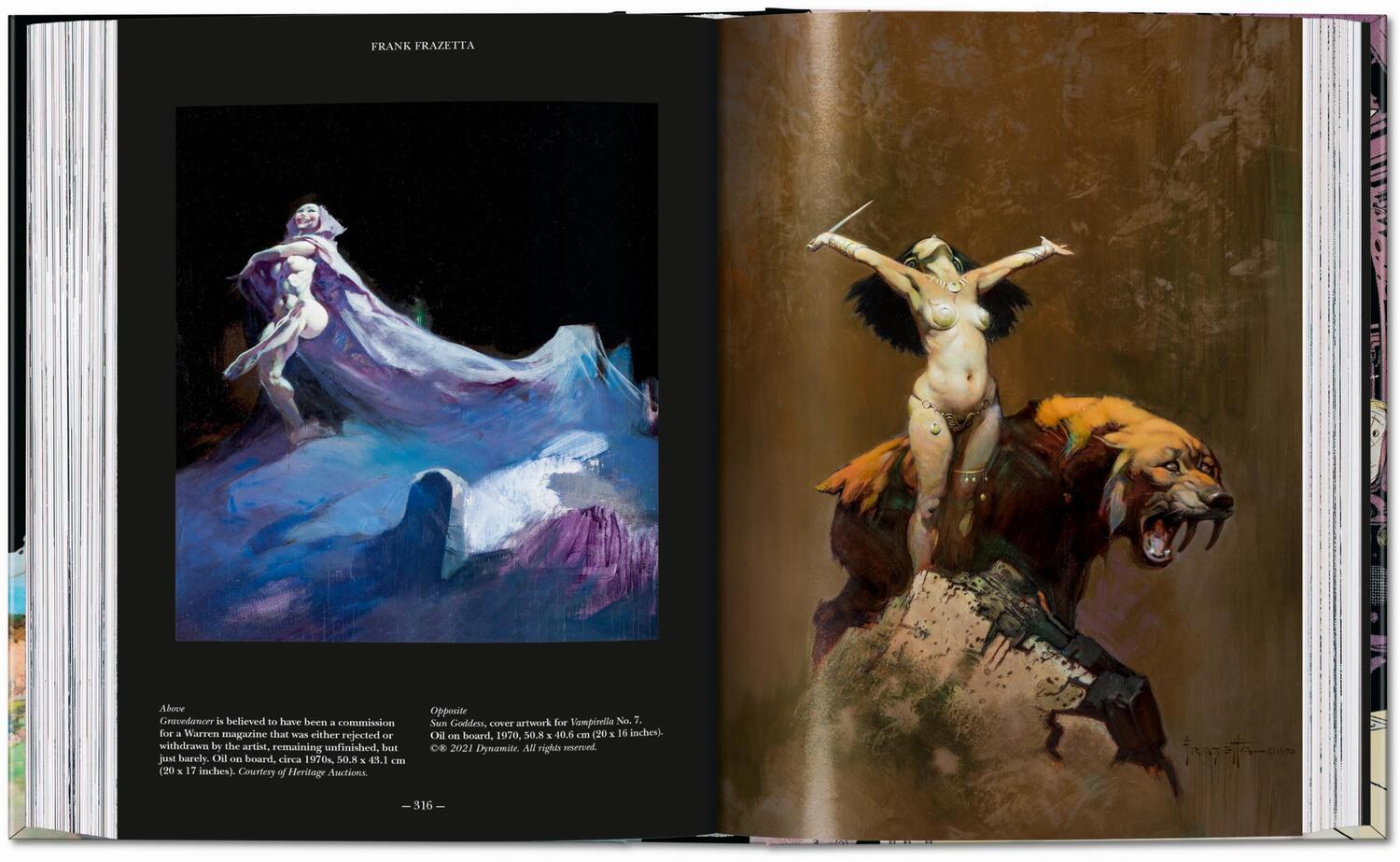 Bild: 9783836597951 | The Fantastic Worlds of Frank Frazetta. 40th Ed. | Dan Nadel (u. a.)