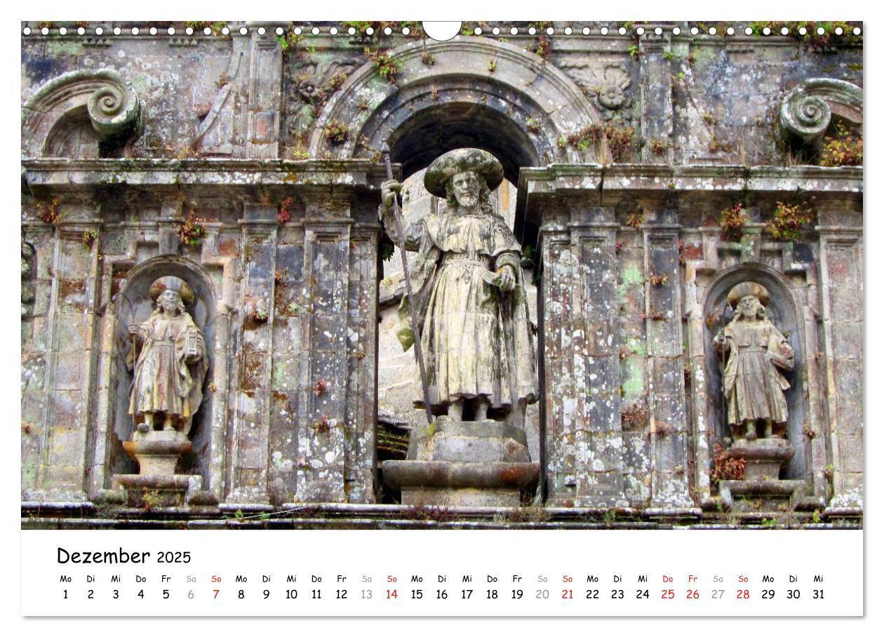 Bild: 9783435557875 | Jakobsweg - Camino Portugues (Wandkalender 2025 DIN A3 quer),...