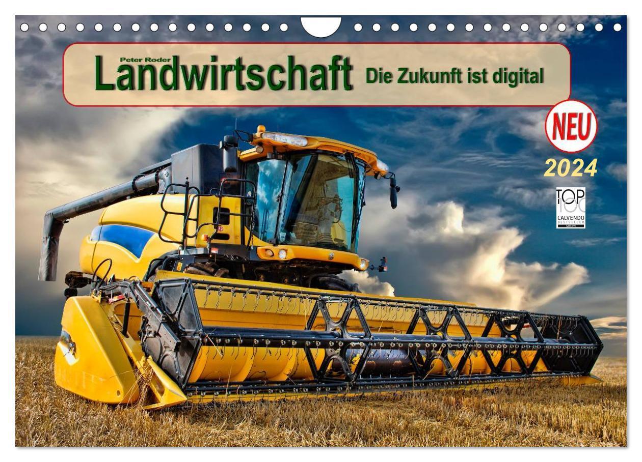 Cover: 9783675694453 | Landwirtschaft - die Zukunft ist digital (Wandkalender 2024 DIN A4...