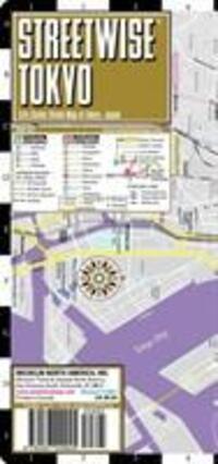 Cover: 9782067229945 | Streetwise Tokyo Map - Laminated City Center Street Map of Tokyo,...