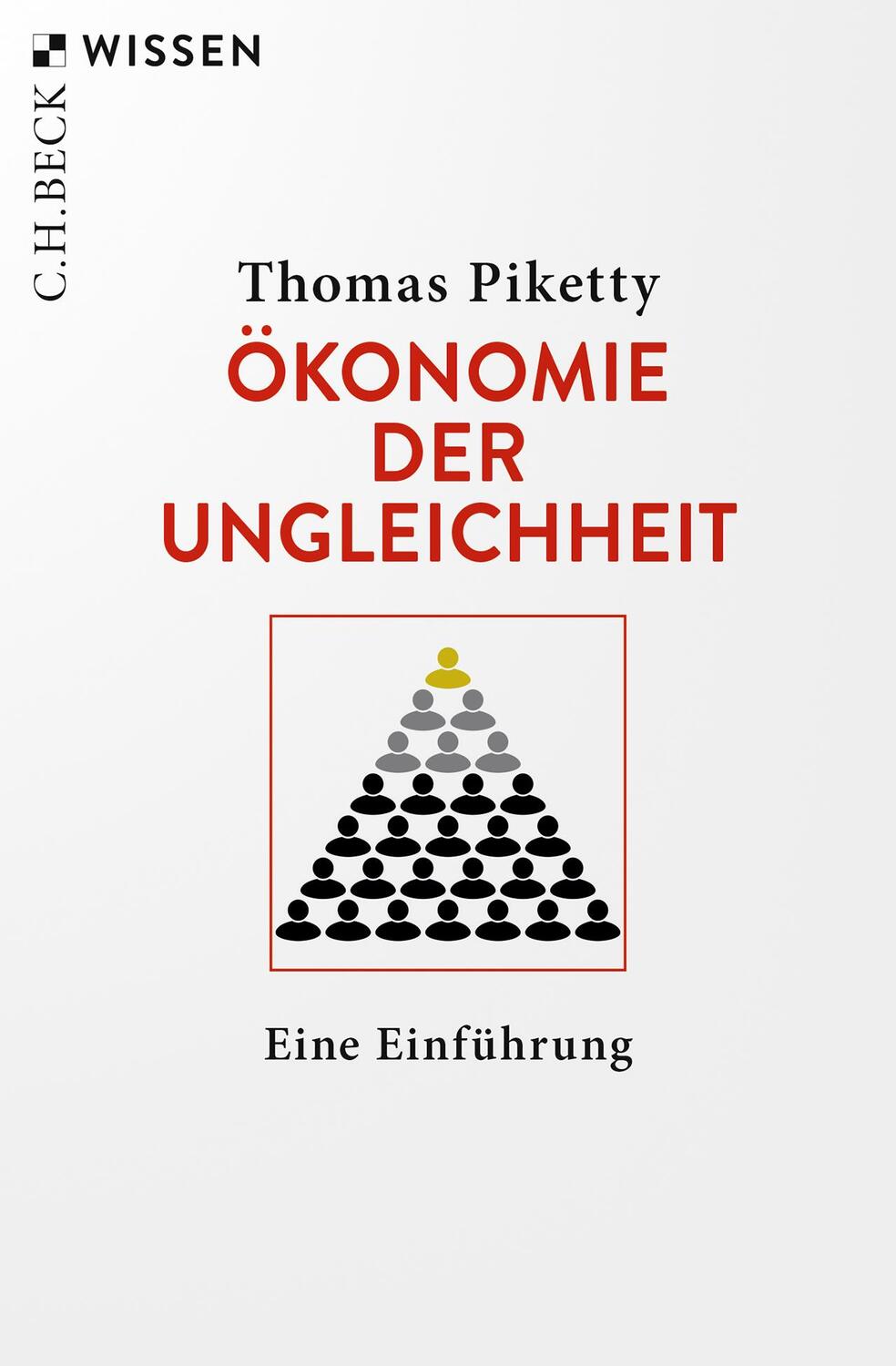 Cover: 9783406750014 | Ökonomie der Ungleichheit | Eine Einführung | Thomas Piketty | Buch